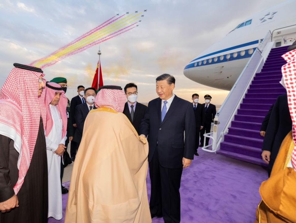 Xi in Saudi