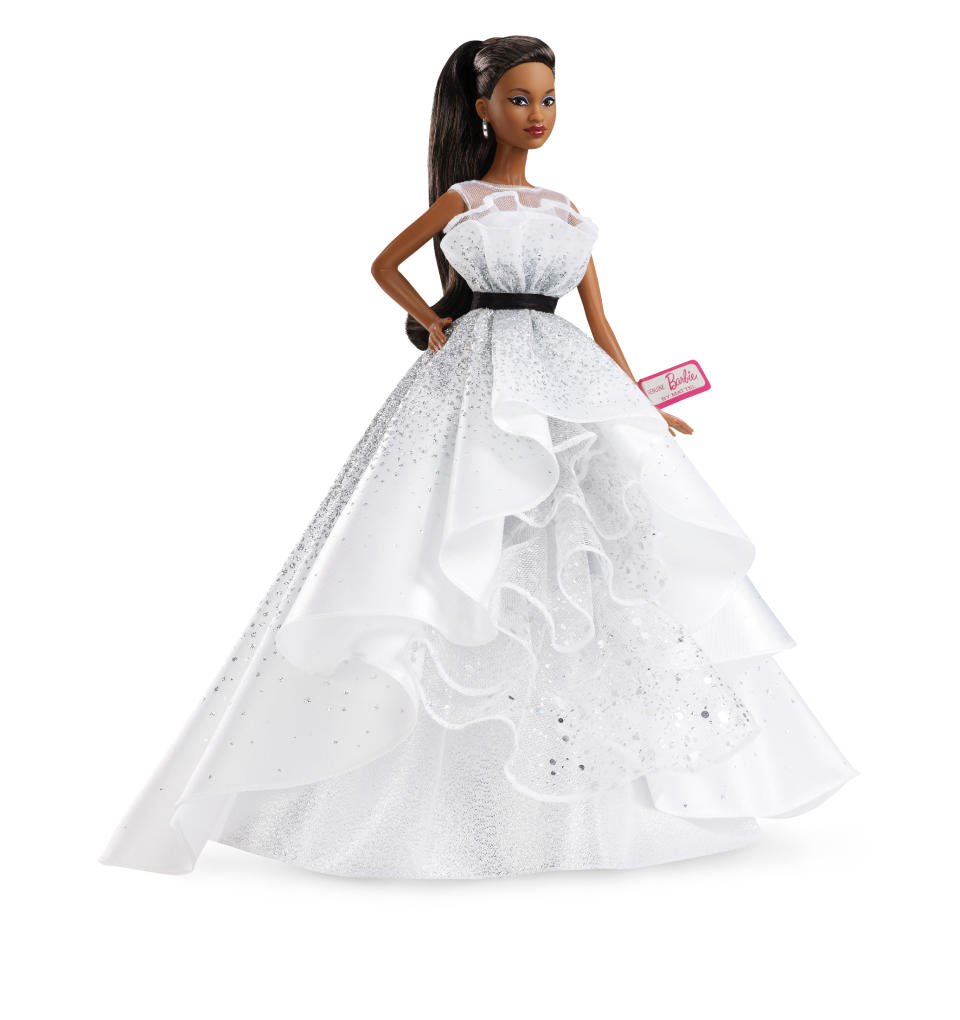 Barbie Collector 60th Anniversary Celebration Doll. (Photo: Mattel, Inc.)