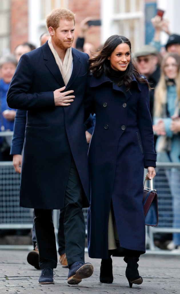 Meghan Markle in Mackage