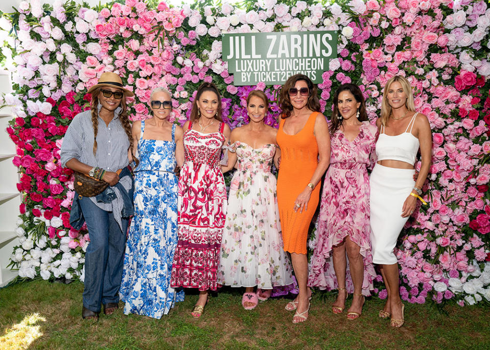 Cynthia Bailey, Margaret Josephs, LeeAnne Locken, Jill Zarin, Luann de Lesseps, Jennifer Fessler, Kristen Taekman at Jill Zarin x Ticket2Events Luxury Luncheon