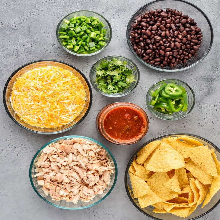 Rotisserie Chicken Nachos ingredients