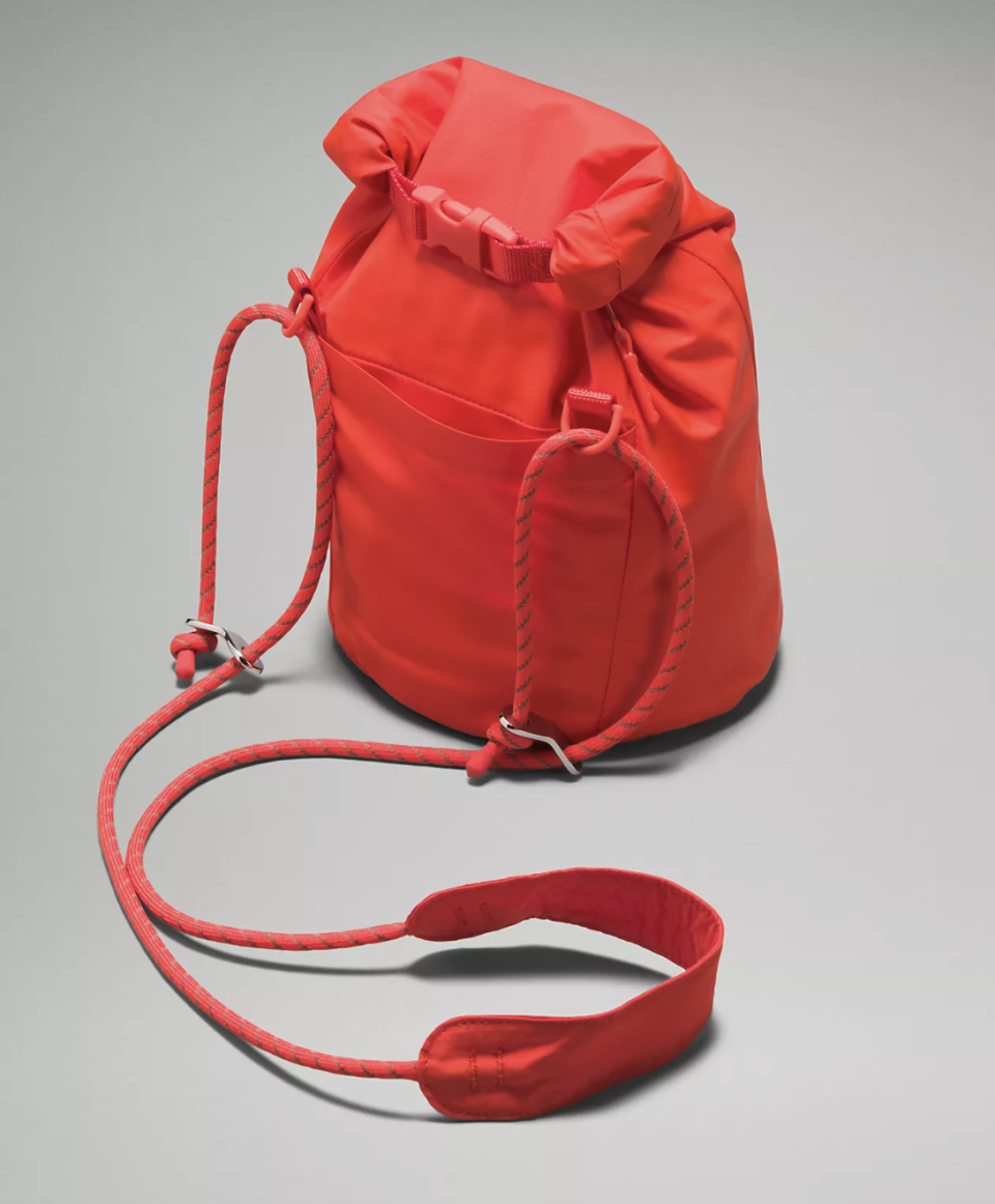 Roll-Top Crossbody Bag 3L in solar orange (photo via Lululemon)