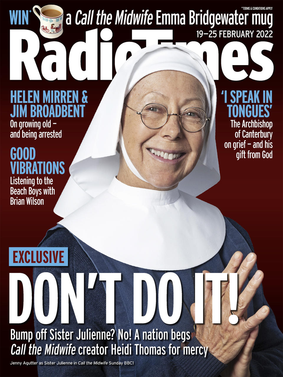 Dame Helen Mirren is interviewed in the latest issue of the Radio Times (Radio Times)