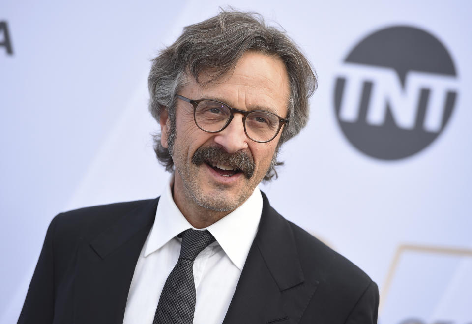 Marc Maron arrives at the 25th annual Screen Actors Guild Awards at the Shrine Auditorium & Expo Hall on Sunday, Jan. 27, 2019, in Los Angeles. (Photo by Jordan Strauss/Invision/AP)