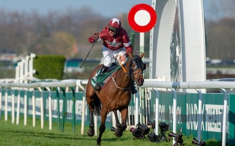  Grand National Day Pic Shows Tiger Roll seals back-to-back Grand Nationals  - Credit: Paul Grover