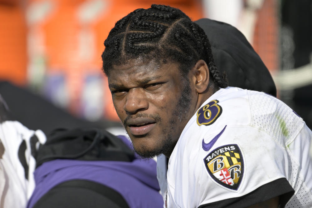 Baltimore won't dish on QB Lamar Jackson's role Sunday. The