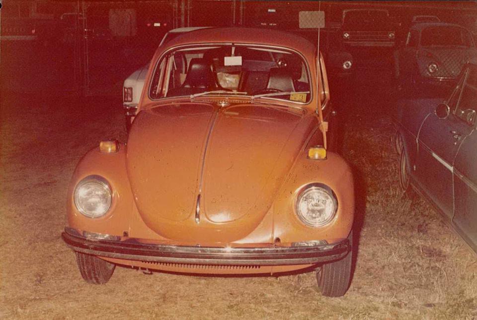 On February 15, 1978, Ted Bundy was stopped while driving this stolen car in Pensacola, Florida. He would not give his name and was eventually taken to jail. / Credit: Florida State Archives