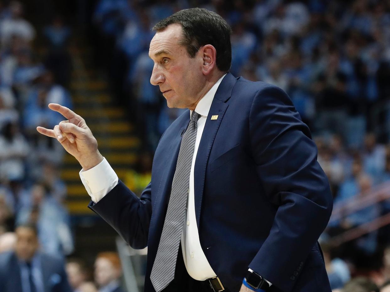 Mike Krzyzewski.