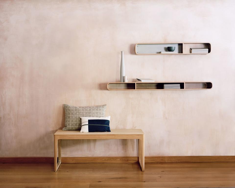 <p>‘Backless Portsmouth <strong>Bench</strong>’, £1,046;</p><p>‘Loop <strong>Shelf </strong>980’, £357.60 each, all by</p><p>Barber & Osgerby for Isokon Plus isokonplus.com</p>