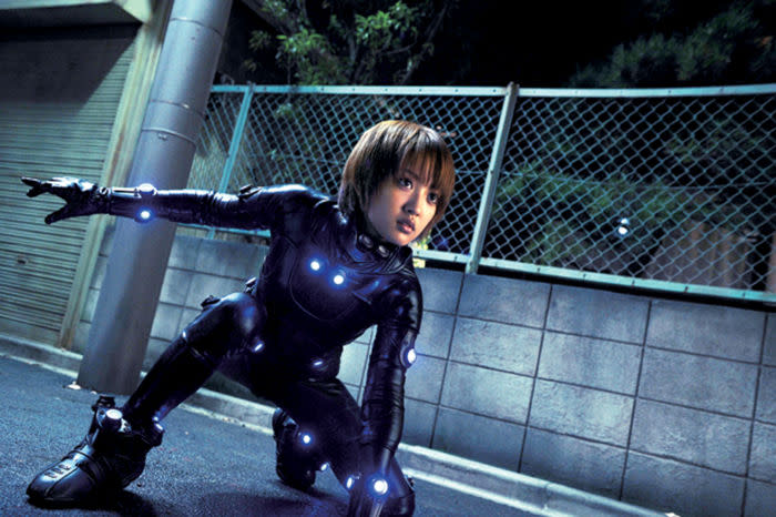 The actress plays Kei in 'Gantz'