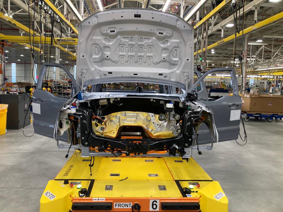 Ford Rouge Electric Vehicle Center, where it will build the F-150 Lightning EV.