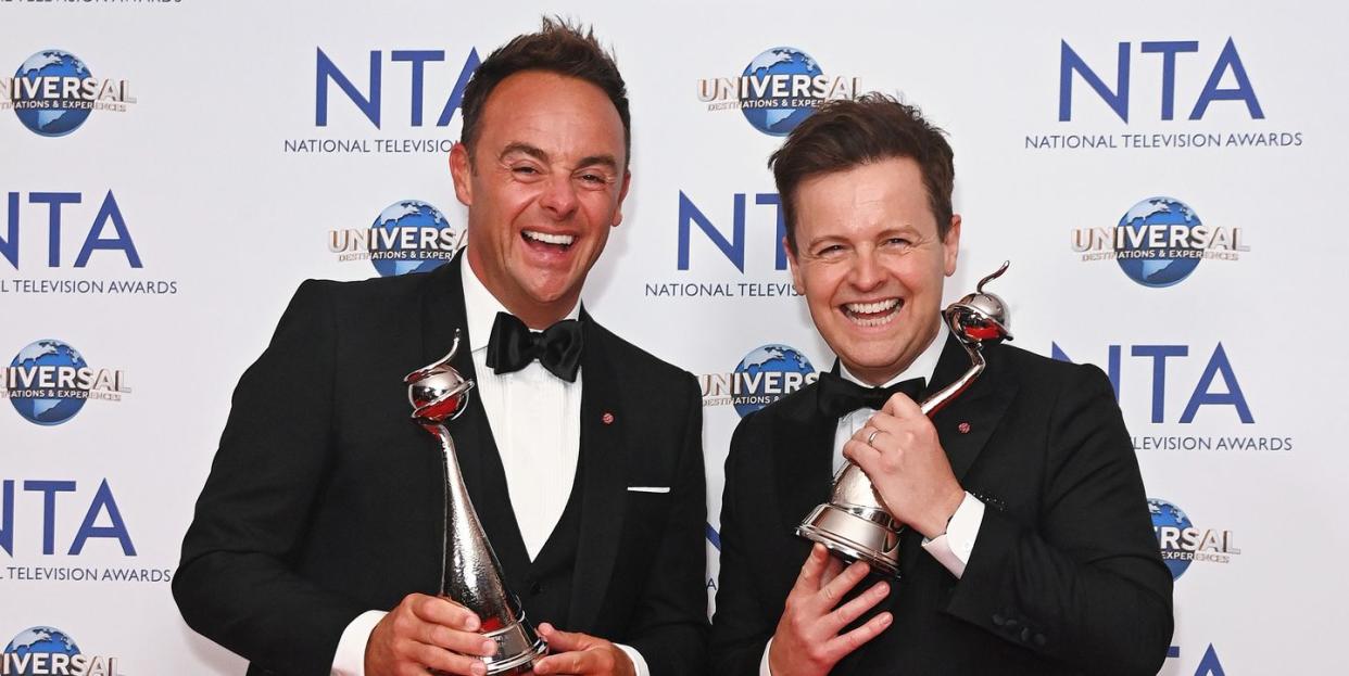 ant and dec at the national television awards 2023