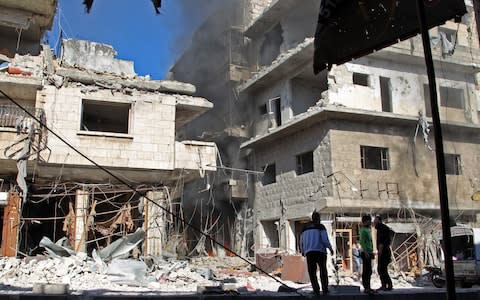 Syria has been ripped apart by its civil war which has raged since 2011 - Credit: ABDULAZEZ KETAZ/AFP/GETTY IMAGES