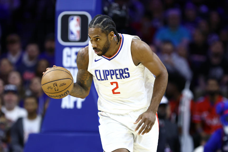 Kawhi Leonard #2 of the LA Clippers 