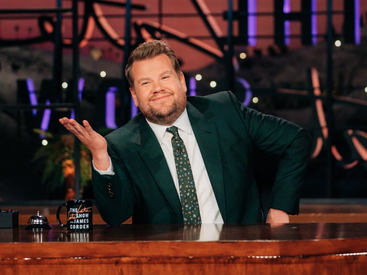 Crossing the Atlantic: James Corden as the host of the late-night US talk show ‘The Late Late Show’ (CBS)