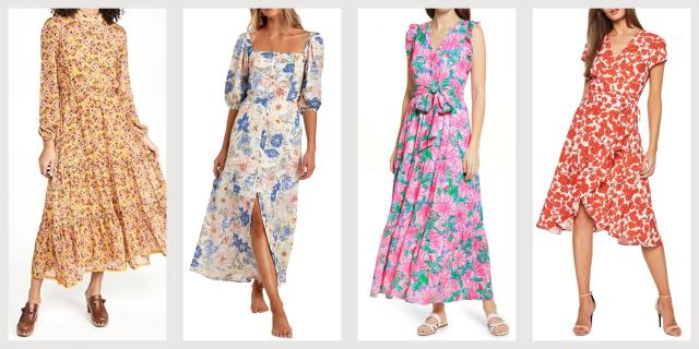 20 Pretty Floral Dresses for Spring ...