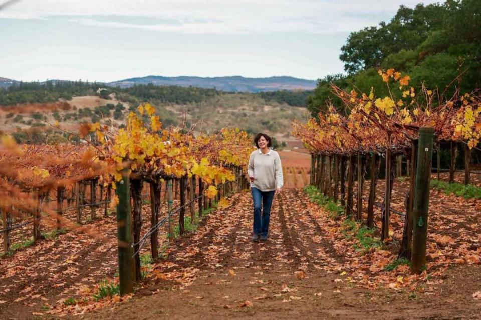 <p>Courtesy of Vine Hill Ranch</p><p>VHR Cabernet is an estate-grown wine of place, the culmination of the Phillips family’s evolution from grapegrowing to winemaking over three generations. Years of traversing vineyard rows and caring for each of Vine Hill Ranch’s seven blocks have imbued a deep understanding of their estate vineyard’s unique characteristics.</p><p>To produce a true wine of place, they take a minimal touch approach to winemaking: harvesting at optimal ripeness, meticulous sorting of fruit, cold-soaking, extended maceration, use of native yeast and new French oak barrels. Grapes from VHR’s selected blocks are vinified as separate lots to promote the full expression of the vineyard.</p><p><strong><em>FRANÇOISE PESCHON</em></strong> was raised in California’s wine country with family roots in Luxembourg, Françoise received an enology degree from UC Davis. After post-graduate work at the University of Bordeaux and an apprenticeship at Château Haut-Brion, Françoise returned to the Napa Valley.</p><p>In 1993, Françoise joined Araujo Estate, soon stepping into the role of winemaker. The reputation of the Phillips family’s determination to craft a wine of place from the estate vineyard drew Françoise to VHR in 2008. She collaborates closely in the field with vineyard manager, Michael Wolf, to cultivate a wine that is dynamic, powerful, and elegant—a soulful expression of the site.</p><p><a href="https://vinehillranch.com/cabernet-sauvignon-a-wine-of-place/" rel="nofollow noopener" target="_blank" data-ylk="slk:Click here to purchase;elm:context_link;itc:0;sec:content-canvas" class="link ">Click here to purchase</a></p>