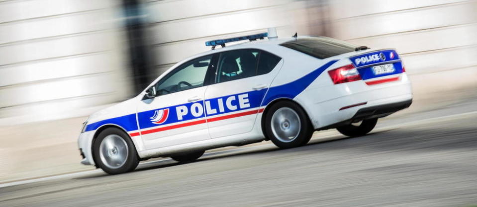 Une voiture de police à Nantes, en février 2020. (Photo d'illustration)
