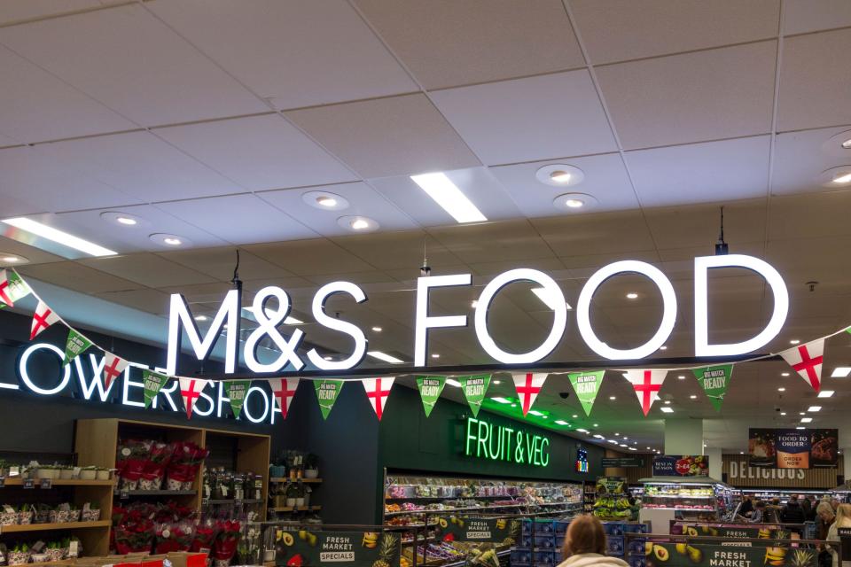 M&S Food Hall, UK