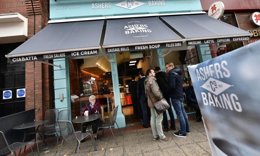 Ashers bakery in Belfast.