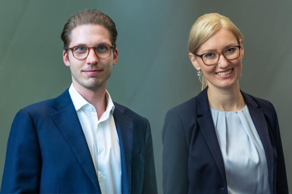 Felix Scharpenberg und June Blake arbeiten als Investmentbanker bei der Deutschen Bank