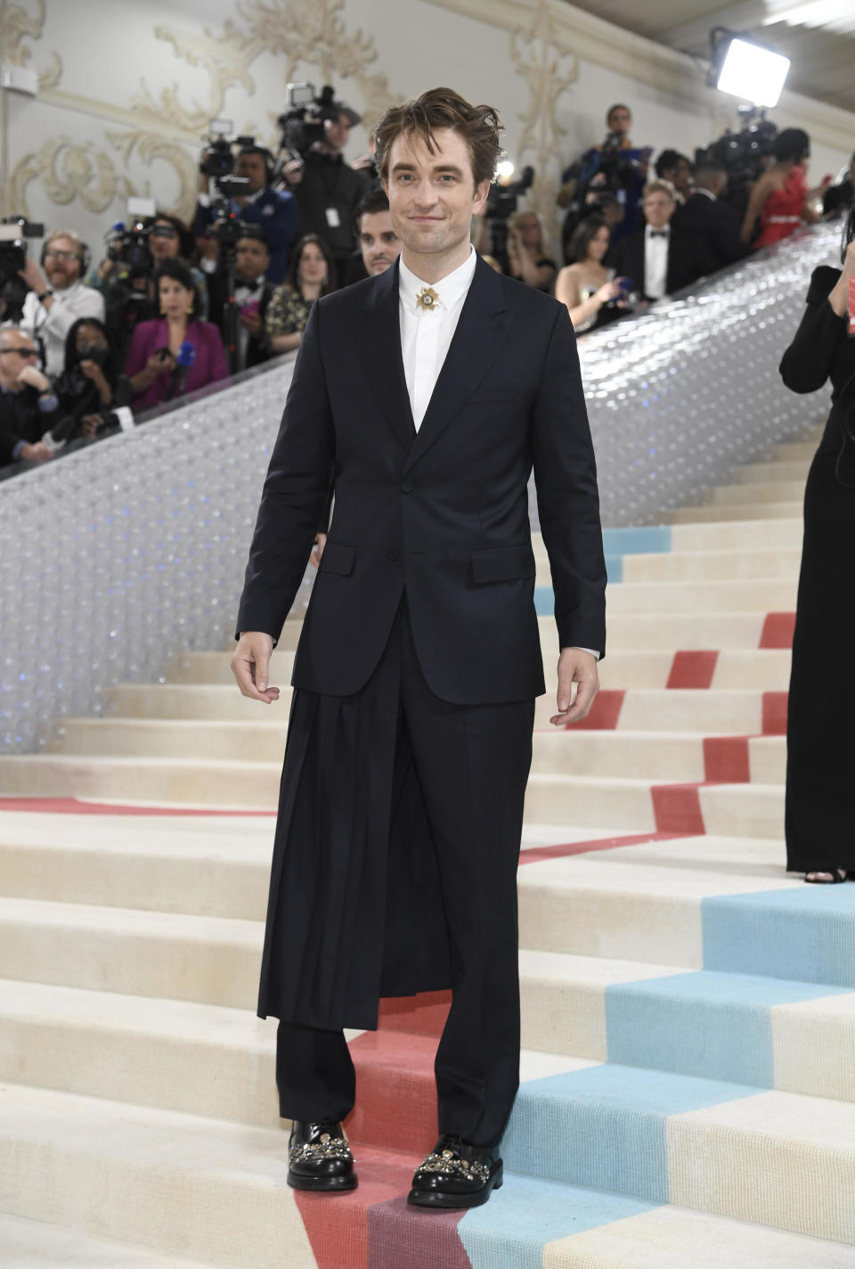 Robert Pattinson attends The Metropolitan Museum of Art's Costume Institute benefit gala celebrating the opening of the 