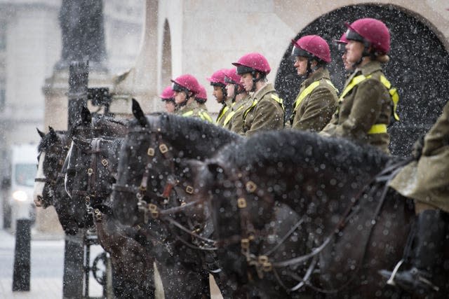 Members of the Household Cavalry