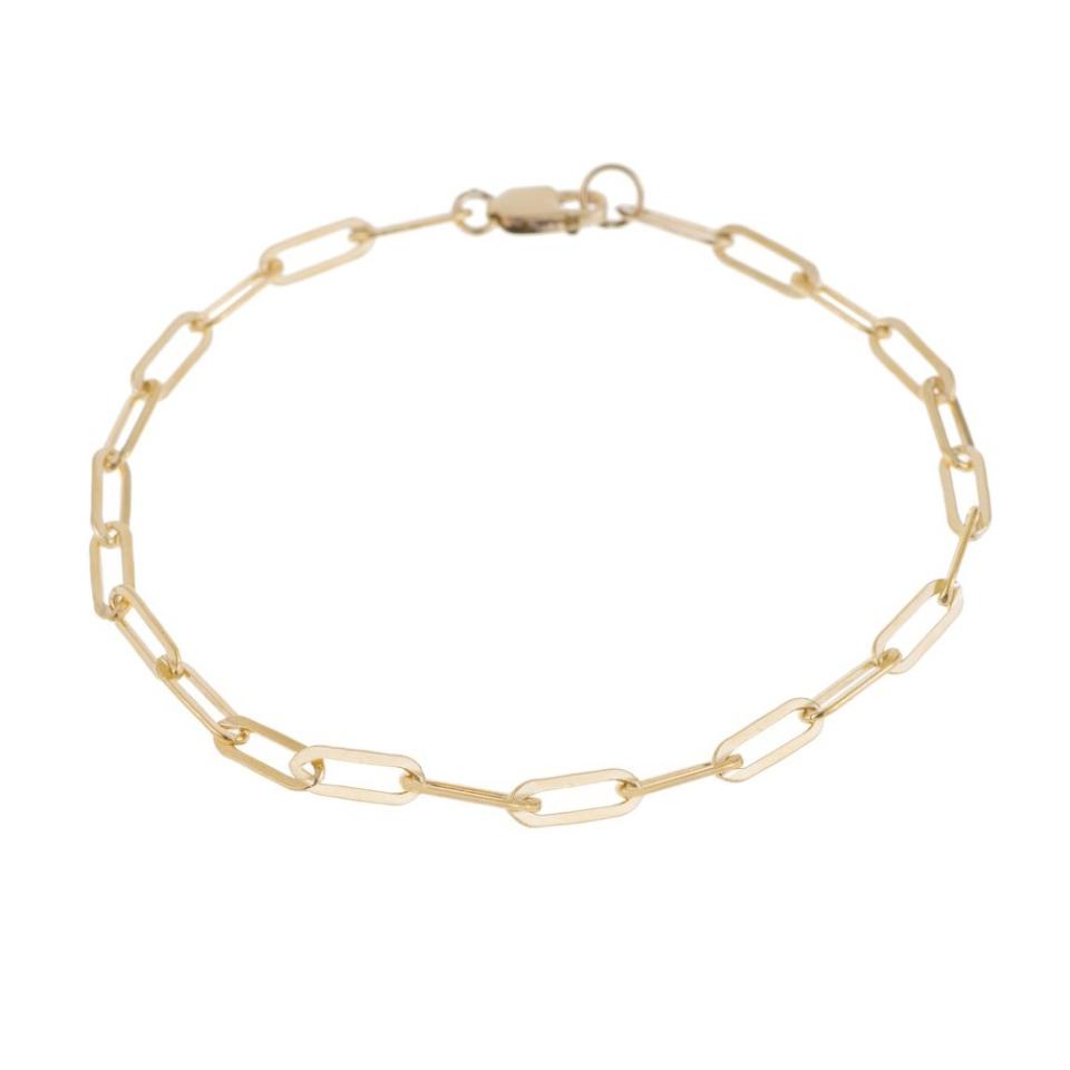 Mara Carrizo Scalise's 7-inch micro rectangle chain bracelet