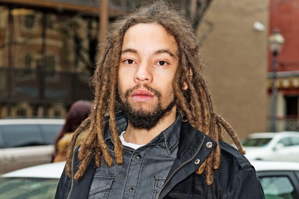 PHILADELPHIA, PA - APRIL 09: Bob Marley's grandson Jo Mersa Marley visits Fox 29's 'Good Day' at FOX 29 Studio on April 9, 2015 in Philadelphia, Pennsylvania. (Photo by Gilbert Carrasquillo/GC Images)