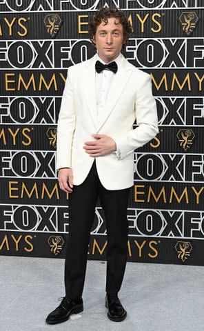 <p> Gilbert Flores/Variety via Getty </p> Jeremy Allen White at the 2023 Emmy Awards