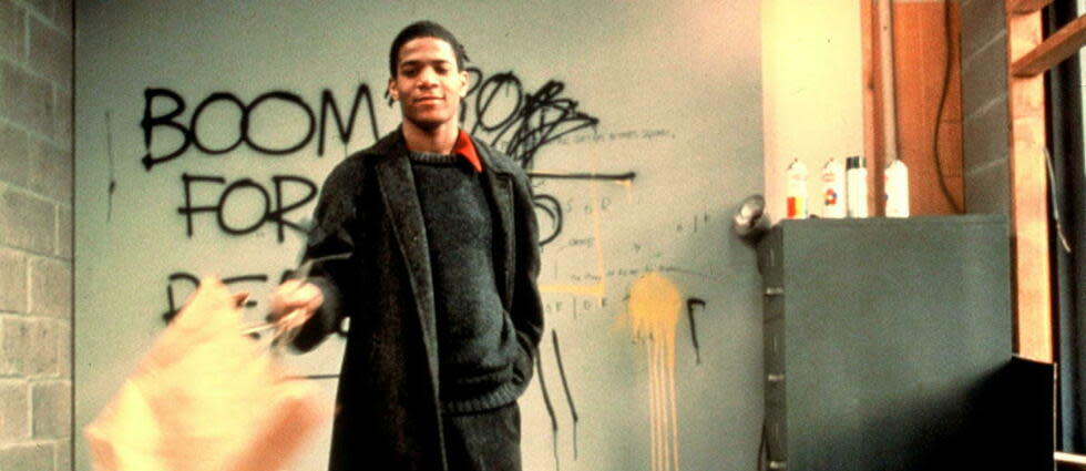 Image du film Downtown 81 avec  Jean-Michel Basquiat.  - Credit:INTERFOTO USA/SIPA / SIPA