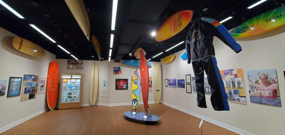 An expansive ceiling able to accommodate the longest of longboards and new LED lighting are just some of the features of the renovated Florida Surf Museum, which has its public grand opening Saturday evening.