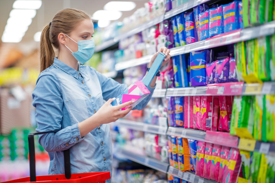 Pads, tampons, cups and similar products often have been hard to come by during the pandemic. (Photo: zoranm via Getty Images)