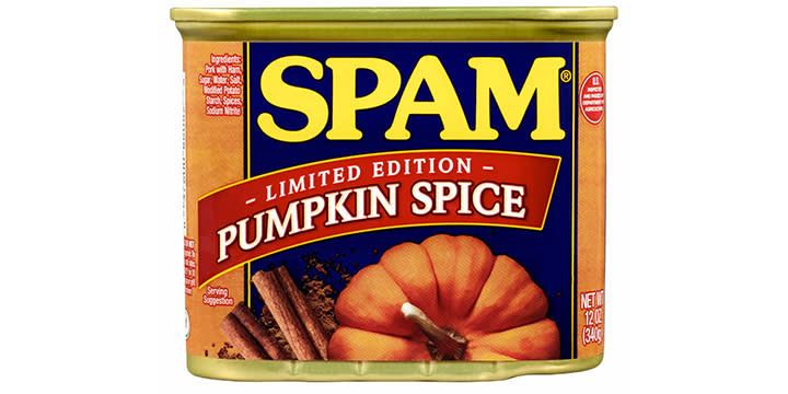 The Makers of the SPAM® Brand Celebrate Fall with Limited Edition SPAM® Pumpkin Spice