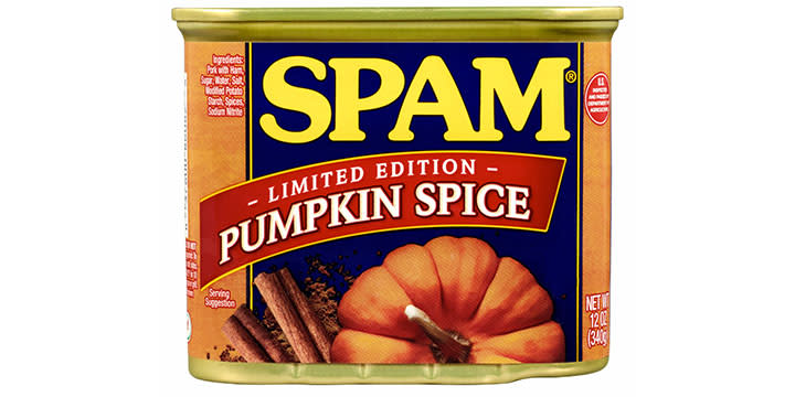 The Makers of the SPAM? Brand Celebrate Fall with Limited Edition SPAM? Pumpkin Spice