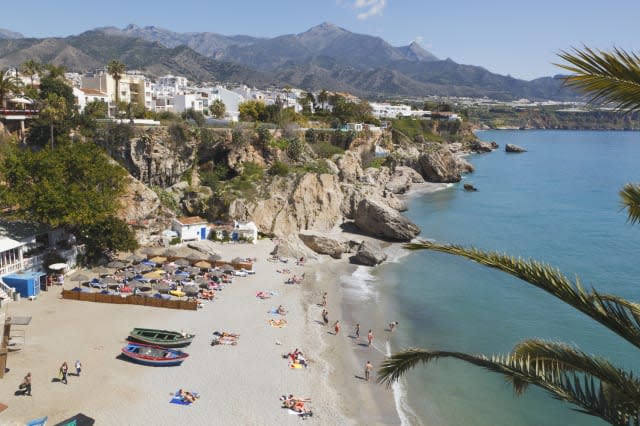 Nerja, Costa del Sol, Spain.