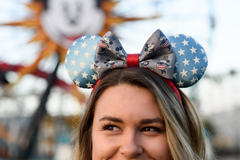 The Harveys piece highlights vintage Minnie and Mickey. (Photo: Disney)