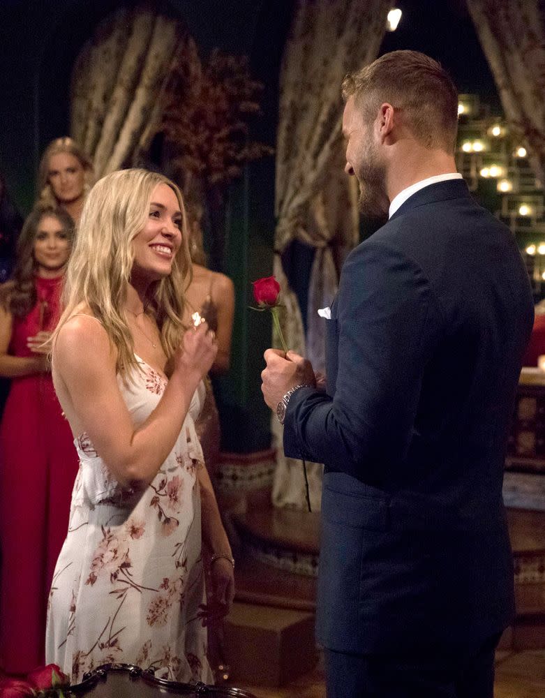 Cassie Randolph and Colton Underwood