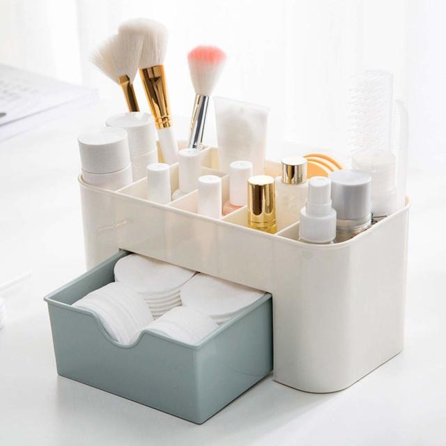 Desktop Makeup Organizer Drawer Type Cosmetic Storage Box Make Up
