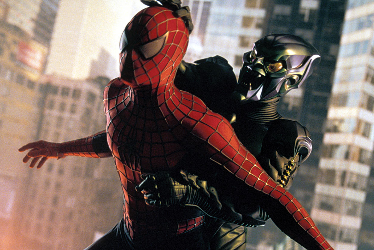 Tobey Maguire and Willem Dafoe in Spider-Man (Photo: Columbia/courtesy Everett Collection)