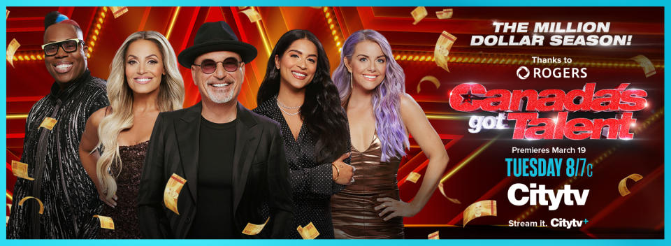 Canada’s Got Talent reveals showstopping acts for the Million Dollar Season, courtesy of Rogers. Canada's Got Talent premieres Tuesday, March 19 on Citytv or stream on Citytv+.