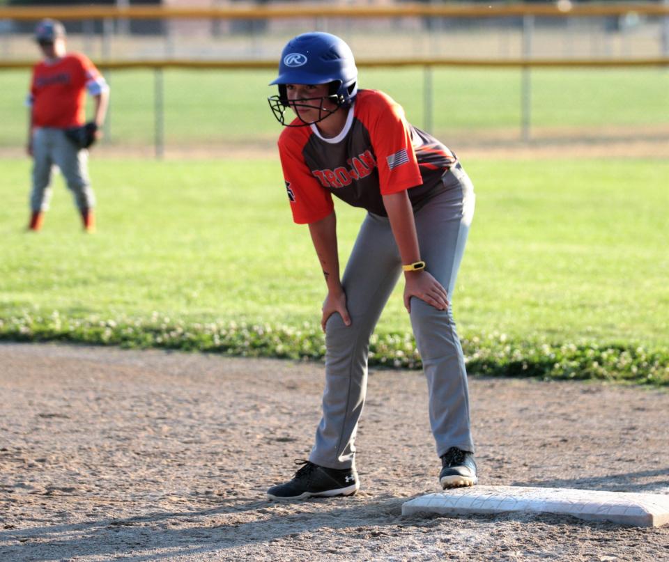 State Line Mechanical beat Century Bank & Trust in the finals of the 12U tournament for Trojan junior baseball on Saturday.