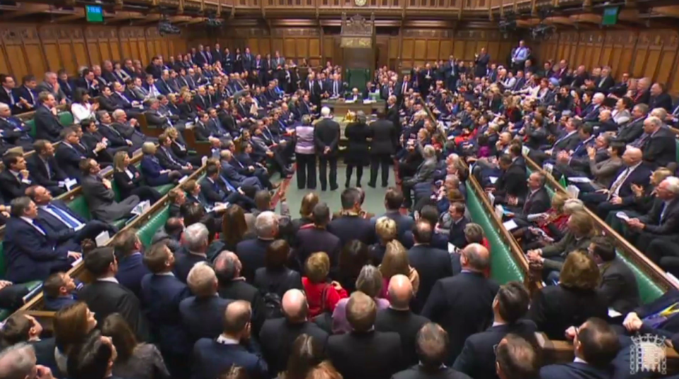 <em>The amendment to the EU (Withdrawal) Bill squeezed through the Commons on a majority of four (PA)</em>