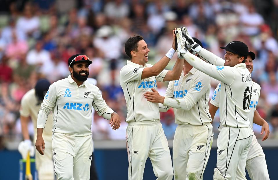 New Zealand grew into the match on day one of the second Test (Getty Images)