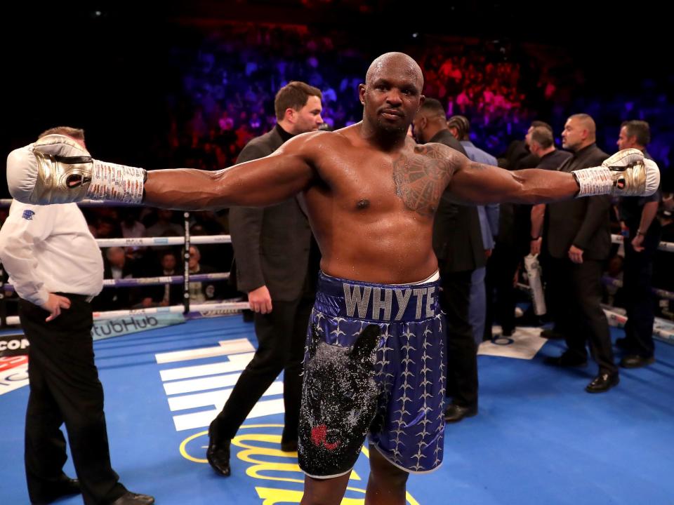 Dillian Whyte next fight: Brit reveals three-man shortlist as he ponders next opponent