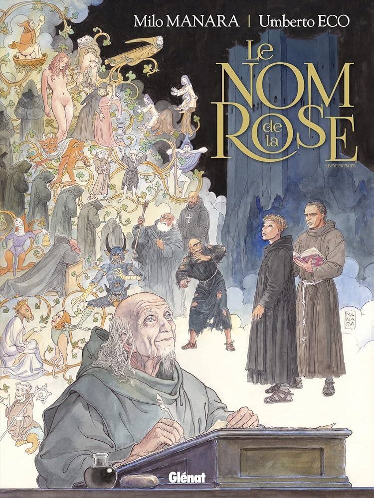 « Le Nom de la Rose, livre premier », de Milo Manara
