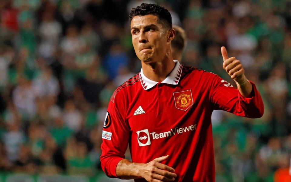 Cristiano Ronaldo - Cristiano Ronaldo offered £150m per season by Saudi club Al-Nassr FC - Khaled DeSouki/AFP