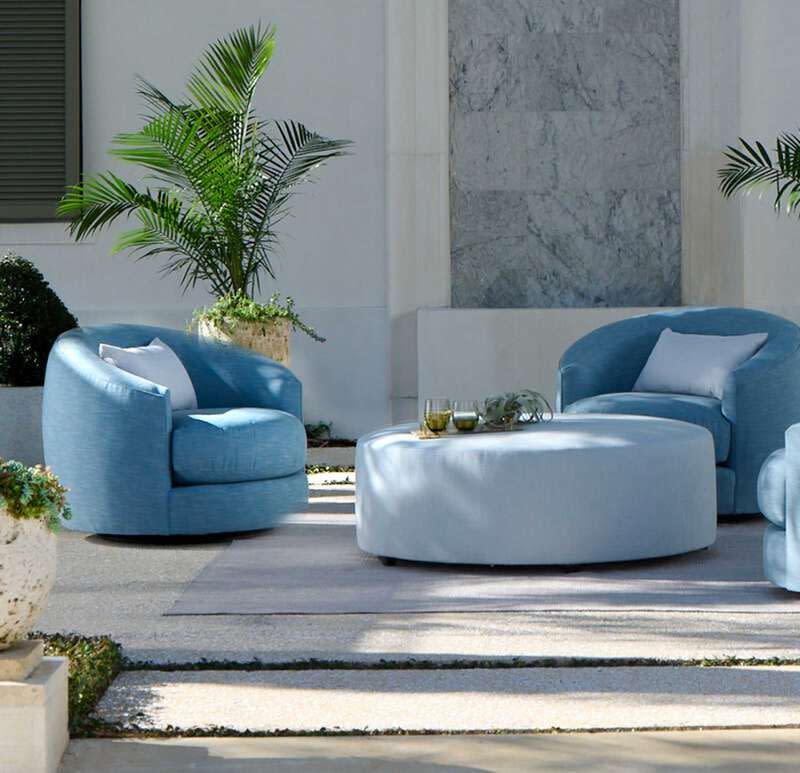 Giselle Outdoor Full Swivel Chair