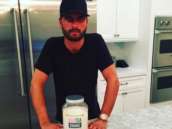 Oops, Scott Disick accidentally revealed how celebs do sponsored Instagram posts