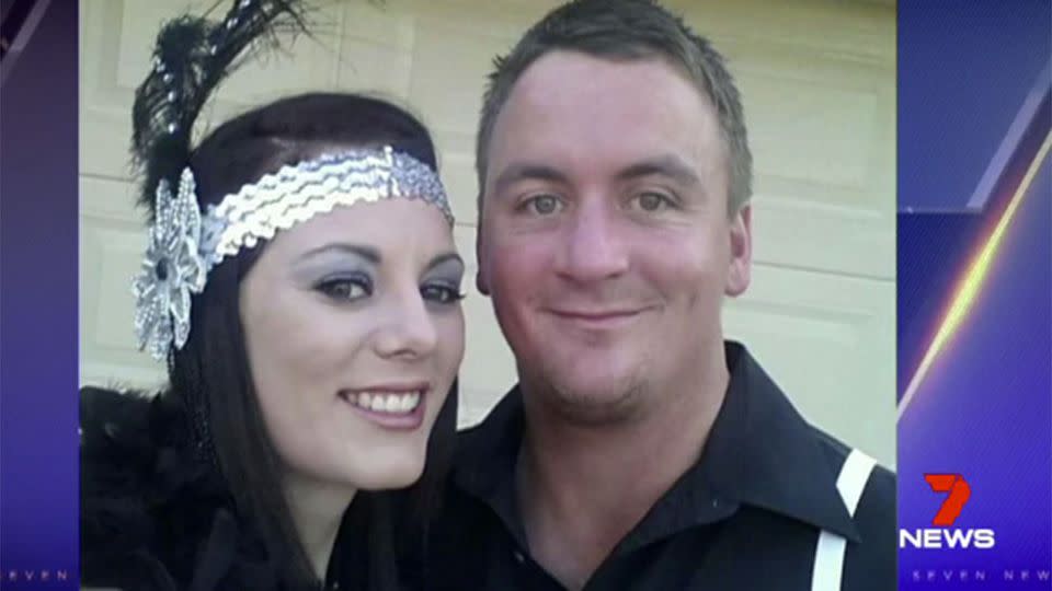 Luke Newsome, 30, from Queensland, suffered fatal injuries when he fell from a car on Thursday afternoon. Source: 7 News.